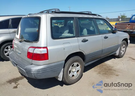 2001 Subaru Forester L from USA, damaged, VIN JF1SF63561H768401